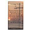 Memory Candle Dad Cross Sunset