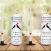 Wedding Unity Candle Set and Remembrance Candle Black Bird