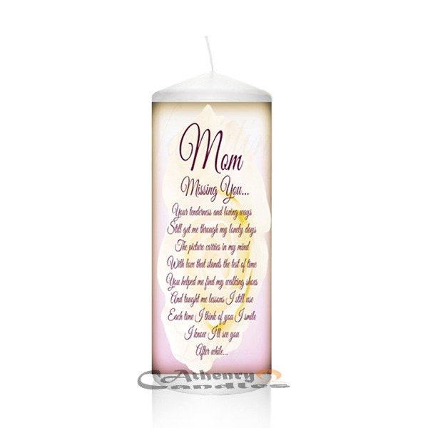 Memory Candle Mum Missing You
