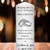 Wedding Remembrance Candle Silver Ring