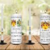 Wedding Unity Candle Set And Remembrance Candle Family Crest