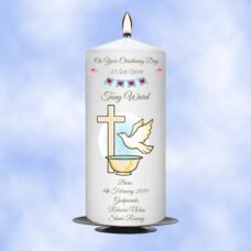 Christening Candle Boy 0373